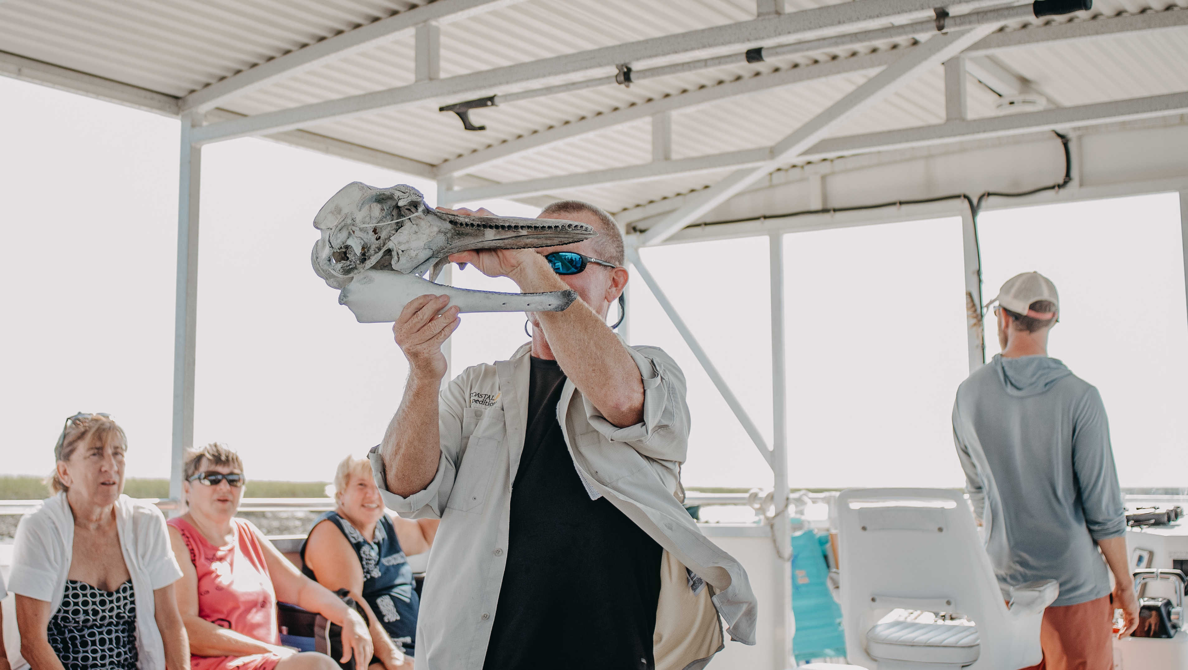 Bulls Island Ferry, Bulls Island FAQ, Touch Table, Cape Romain National Wildlife Refuge, Capt. Wil