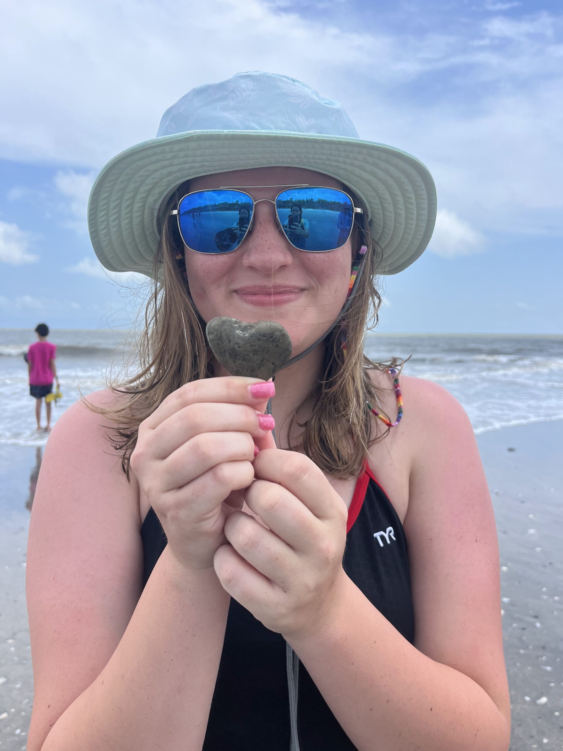 Beach combing, Charleston summer camp, Middle School summer camp