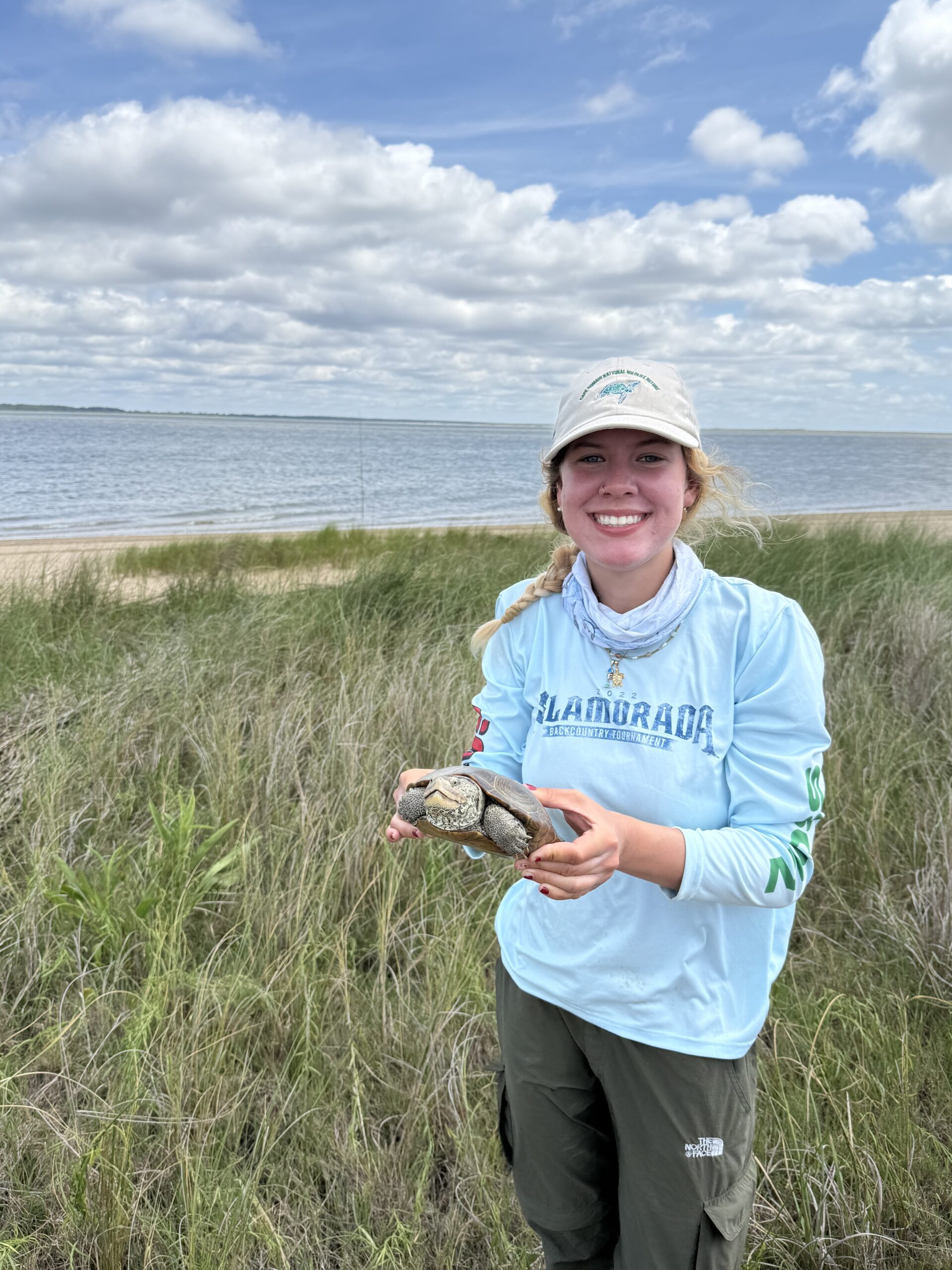 IMG_0244 Parker Pound, Coastal Expeditions, Loggerhead Sea Turtle Nest, Cape Romain National Wildlife Refuge