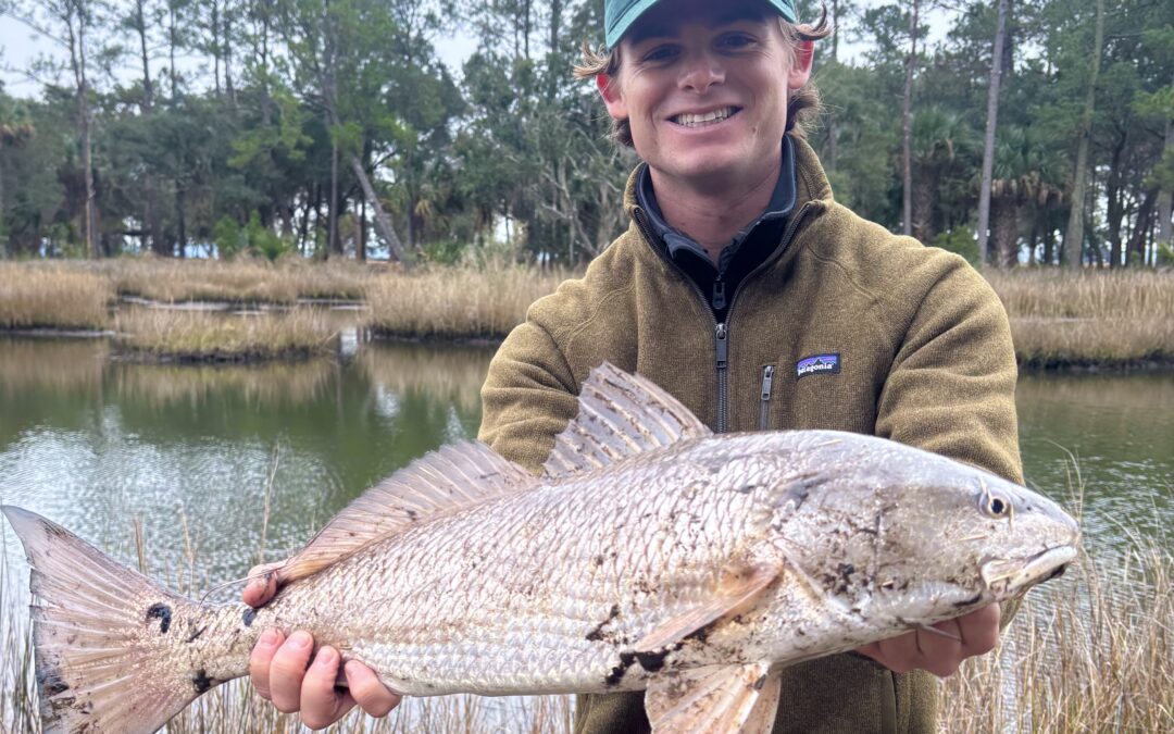 Fishing at Kiawah River